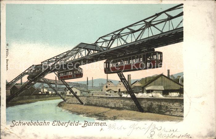 Elberfeld Wuppertal Schwebebahn