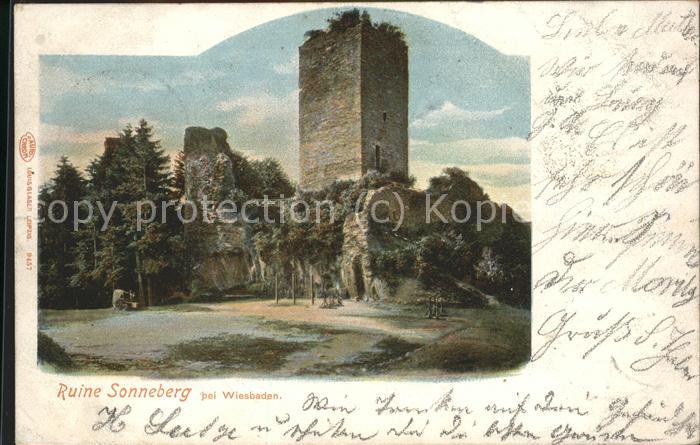 Wiesbaden Ruine Sonneberg
