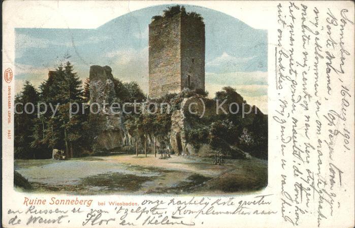 Wiesbaden Ruine Sonneberg