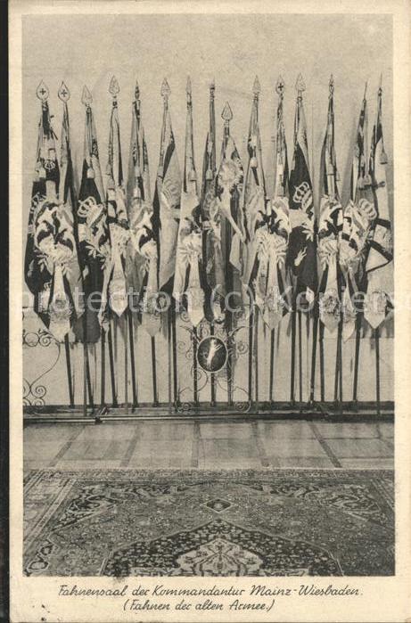 Mainz Rhein Fahnensaal der Kommandantur
