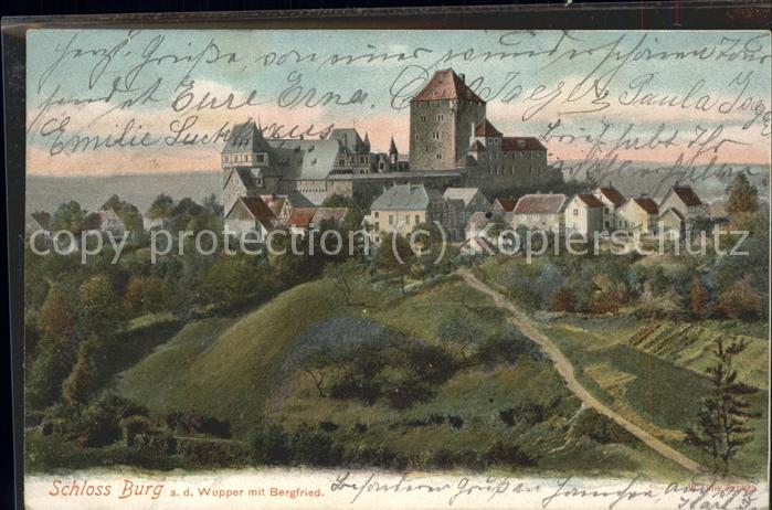 Burg Wupper Schloss mit Bergfried