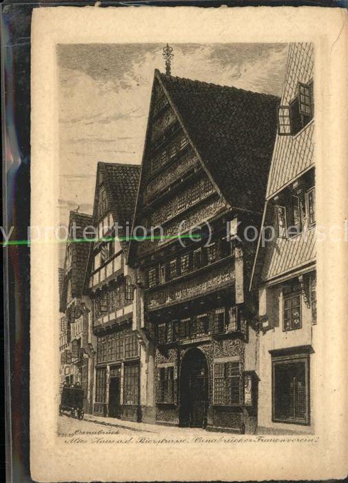 OSNABRueCK  CITY Altes Fachwerkhaus Bierstrasse