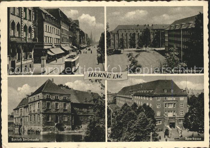 Herne Westfalen Schloss Strünkede Bahnhofstrasse