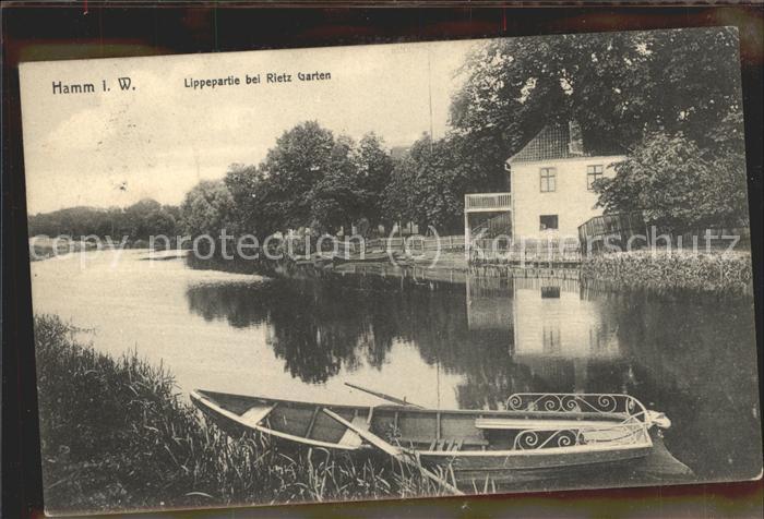 Hamm Westfalen Lippepartie bei Rietz Garten