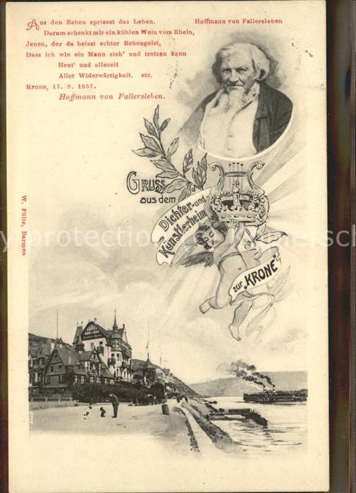 Assmannshausen Dichter u.Künstlerheim zur Krone