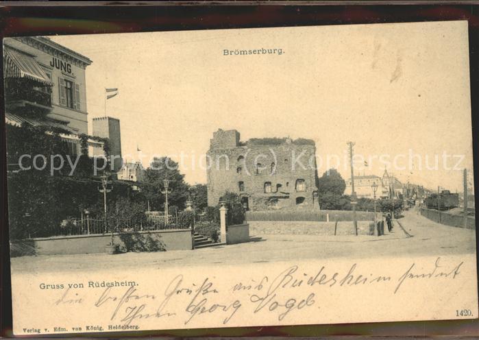 Ruedesheim Rhein Brömserburg