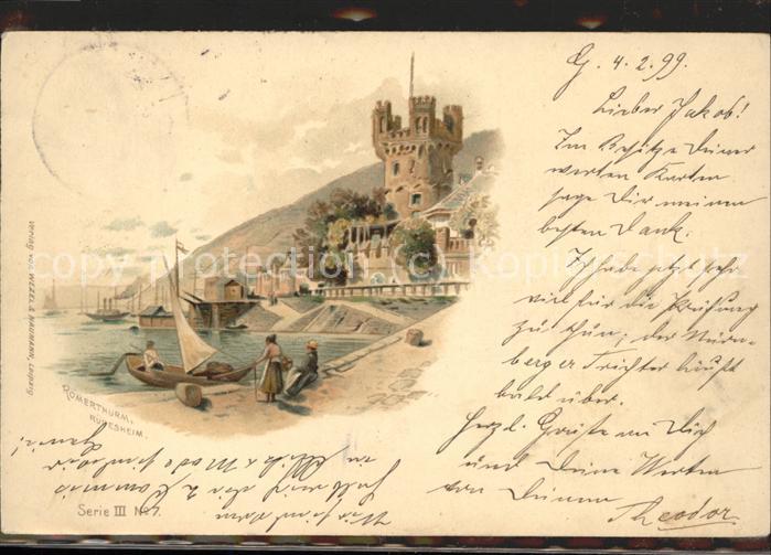 Ruedesheim Rhein Römerthurm