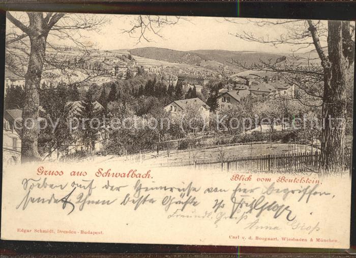 Schwalbach Taunus Blick vom Beutelstein