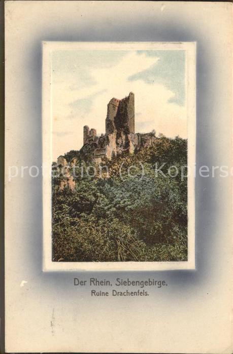 Koenigswinter Ruine Drachenfels