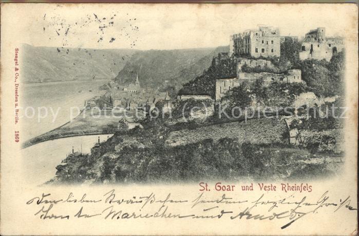 St Goar Veste Rheinfels