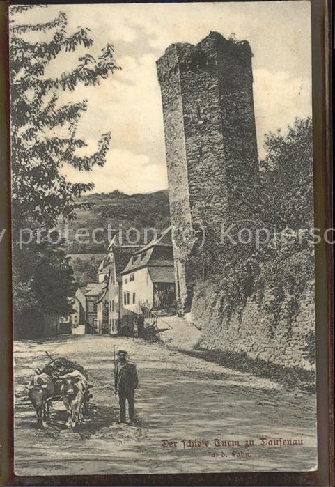 Dausenau Schiefer Turm