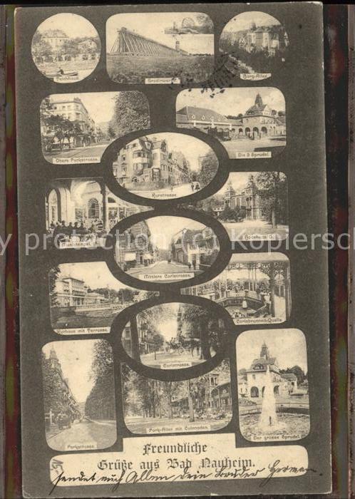 Bad Nauheim Teichhaus Gradierwerk Burg-Allee