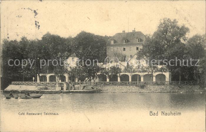Bad Nauheim Cafe Restaurant Teichhaus