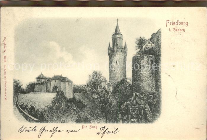 Friedberg Hessen Die Burg