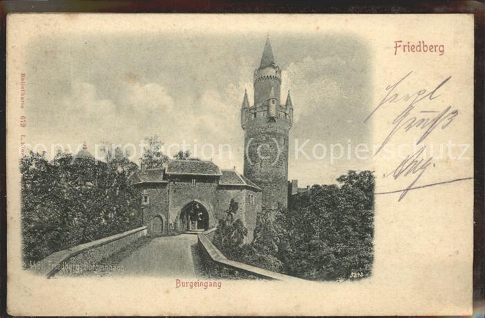 Friedberg Hessen Burgeingang