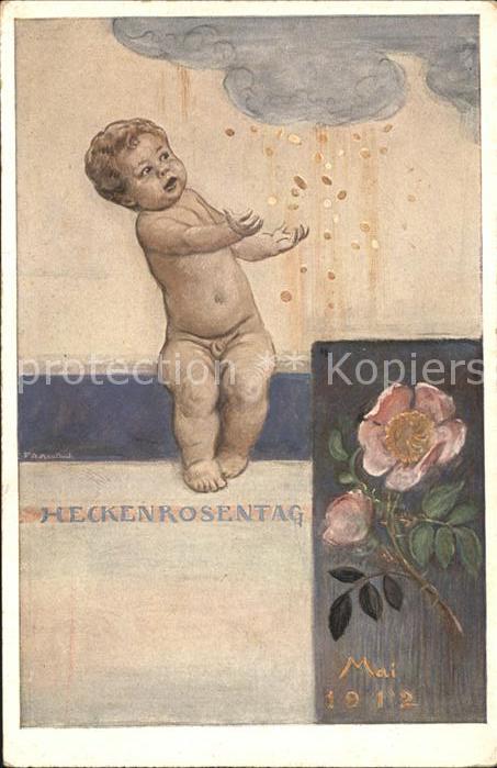 Muenchen Heckenrosentag Kleinkind Baby Goldtaler