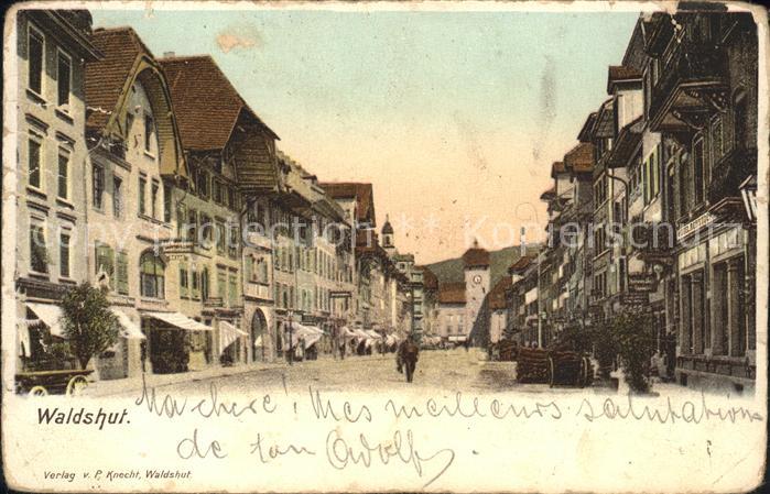 Waldshut Tiengen Rhein Strasse