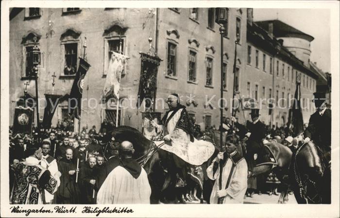 Weingarten Wuerttemberg Heiligblutritter