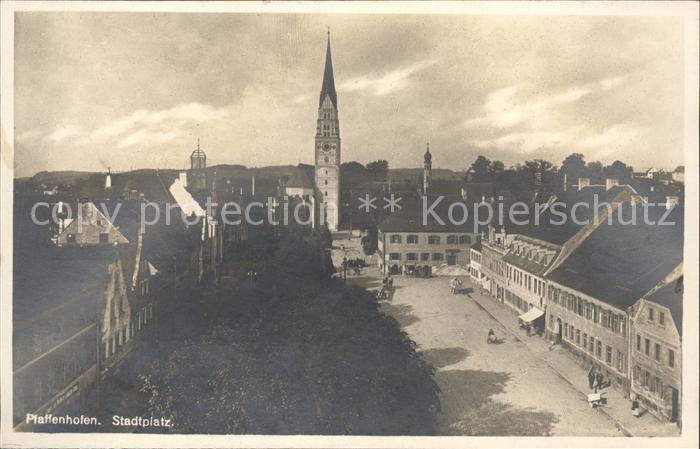 Pfaffenhofen Ilm Stadtplatz
