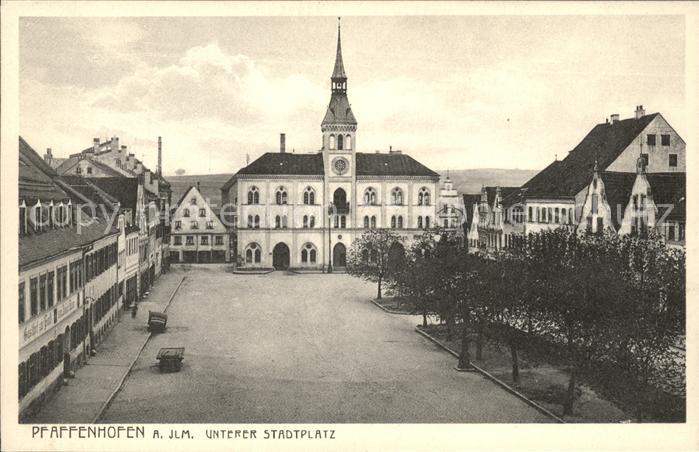 Pfaffenhofen Ilm Unterer Stadtplatz