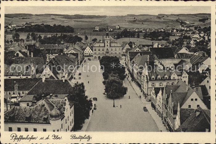 Pfaffenhofen Ilm Stadtplatz
