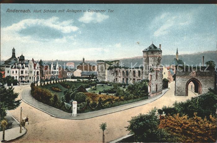 Andernach Schloss Coblenzer Tor
