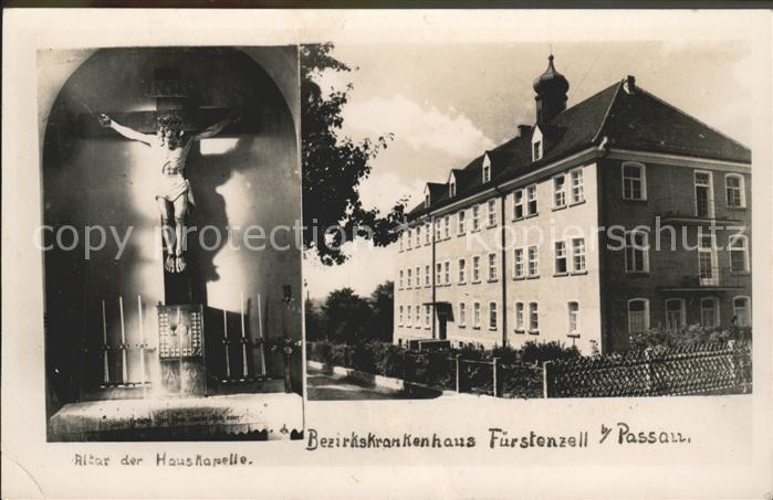 Fuerstenzell Berzirkskrankenhaus Hauskapelle Altar
