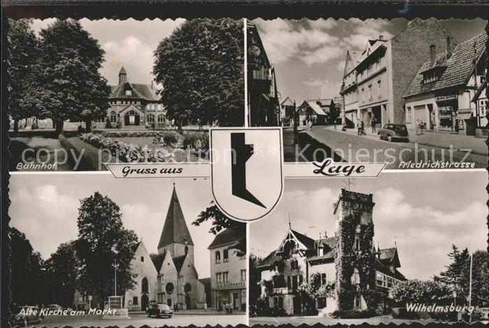 Lage Lippe Bahnhof Friedrichstrasse Wilhelmsburg M