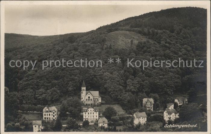 Schlangenbad Taunus Panorama