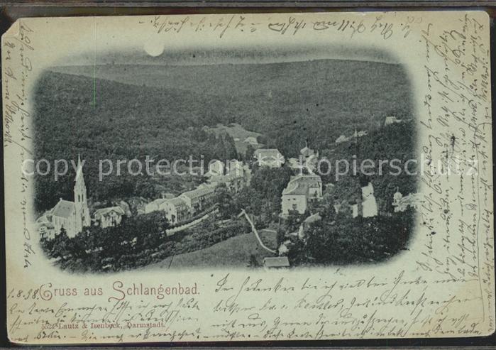 Schlangenbad Taunus Panorama