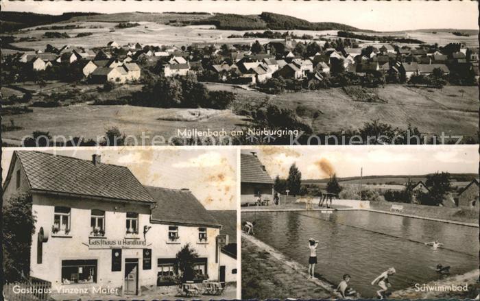 Muellenbach Adenau Nürburgring Gasthaus Vinzenz Maier Schw