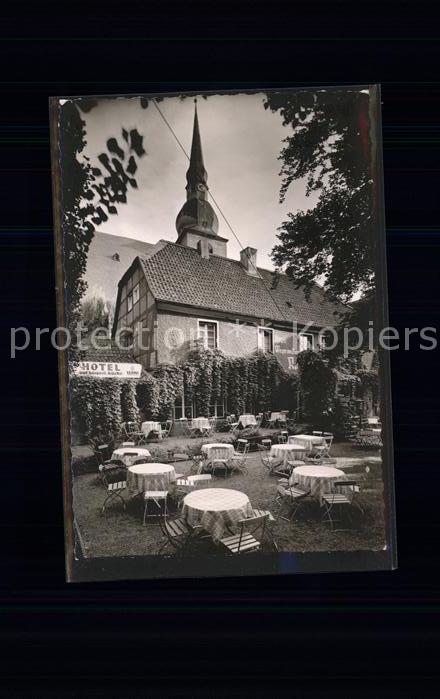Werl Westfalen Hotel Meyer am Dom Gartenterrasse