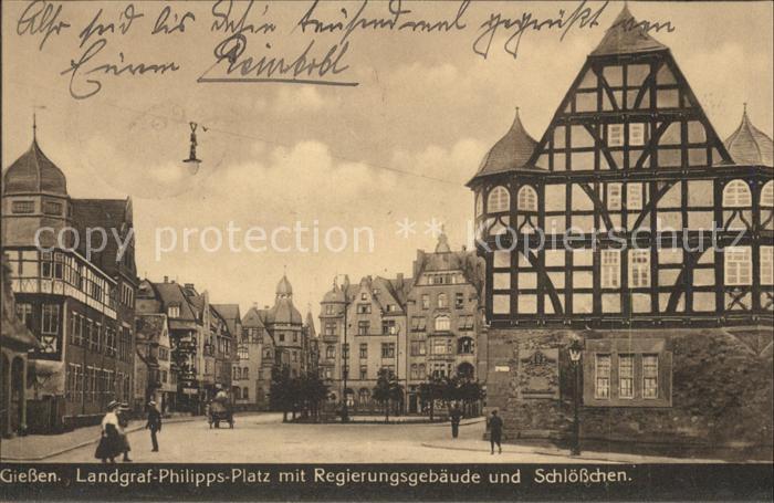 Giessen Lahn Landgraf-Philipps-Platz Regierungsgebäu