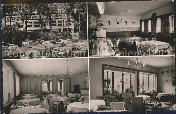 Bad Salzuflen Waldhotel Gartenrestaurant Forsthaus He