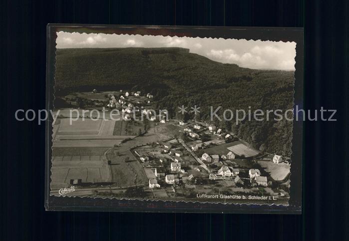 Glashuette Lippe Fliegeraufnahme