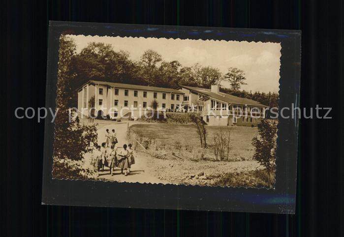 Horn Lippe Gebäude Frauen