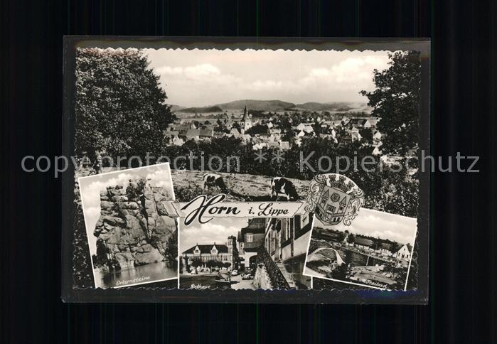 Horn Lippe Ansichten Wappen