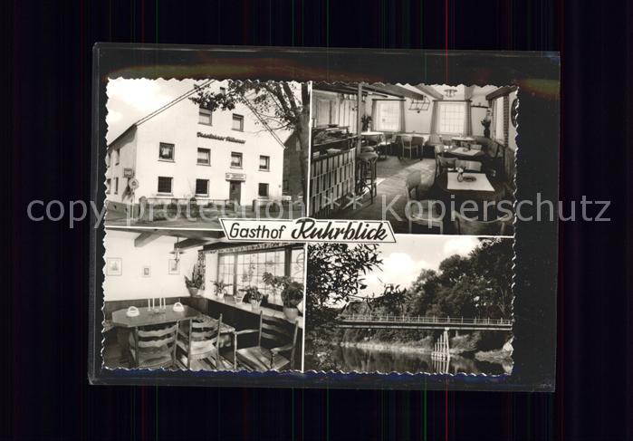 Huenningen Gasthof Ruhrblick Gottfried Schumacher