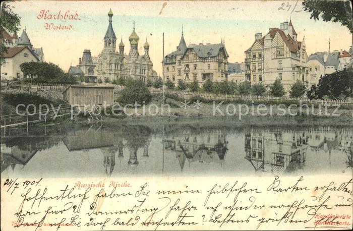 Russische Kirche Kapelle Kalrsbad Westend