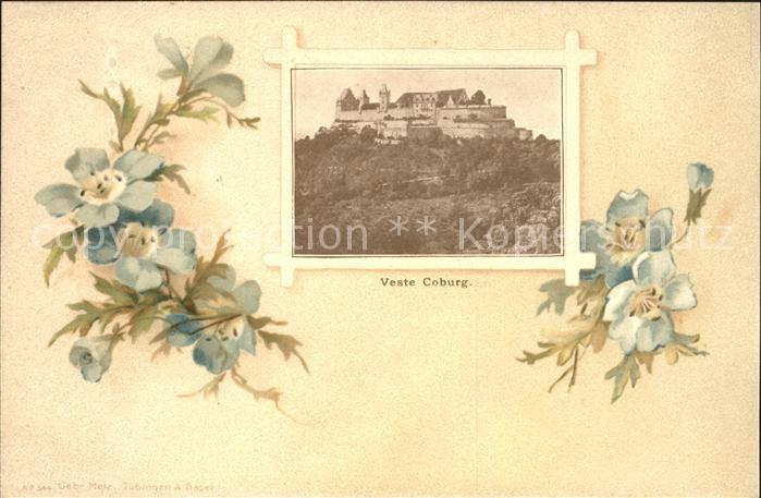 Coburg Bayern Veste Blumen