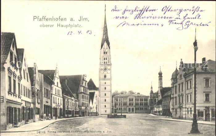 Pfaffenhofen Ilm Oberer Hauptplatz