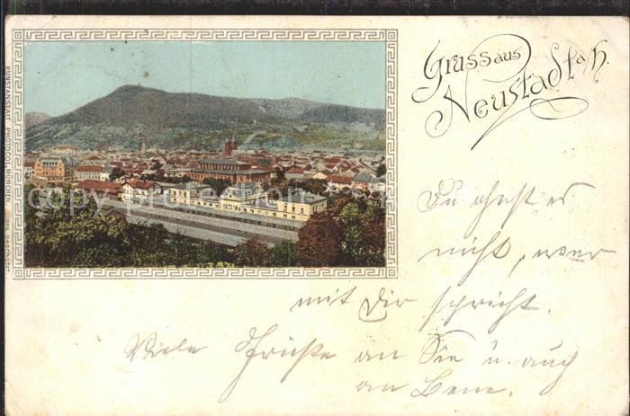 Neustadt Haardt Gesamtansicht