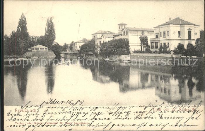 Bad Kreuznach Blick von der Kaiser Au