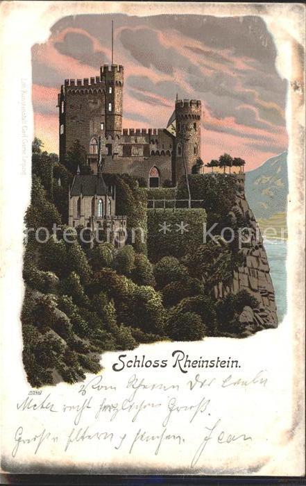 Trechtingshausen Burg Schloss Rheinstein