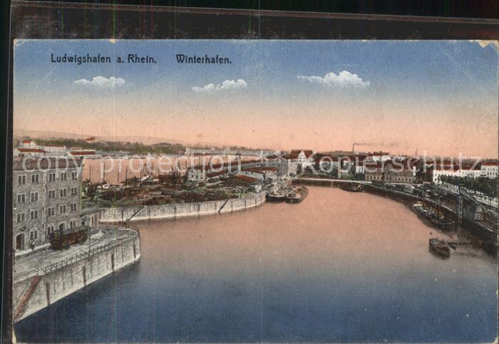 Ludwigshafen Rhein Winterhafen