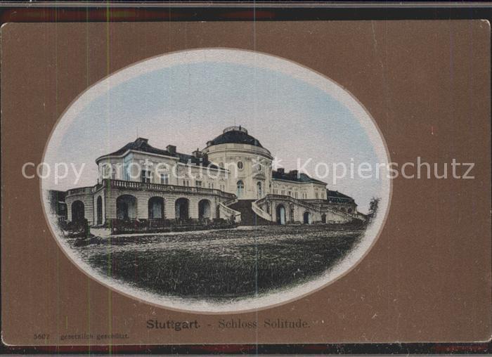 STUTTGART  CITY Schloss Solitude