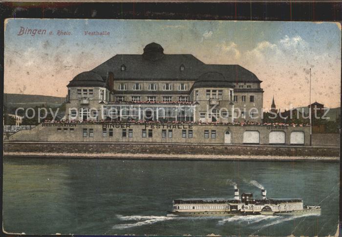 Bingen Rhein Festhalle Dampfer
