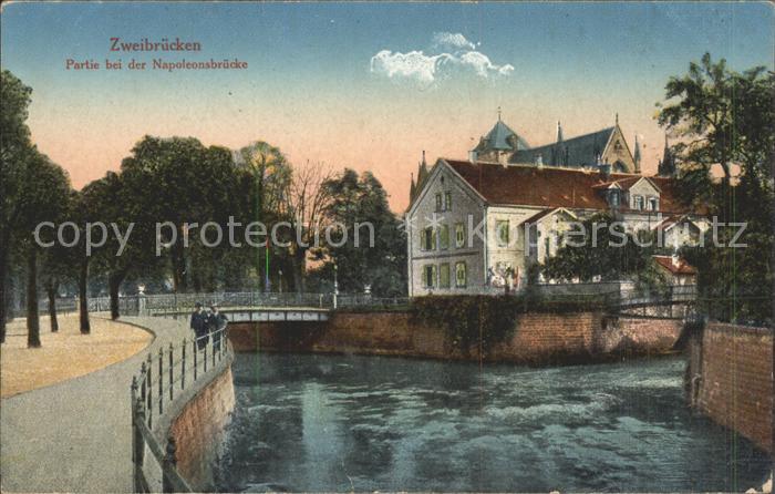 Zweibruecken Partie an der Napoleonsbruecke