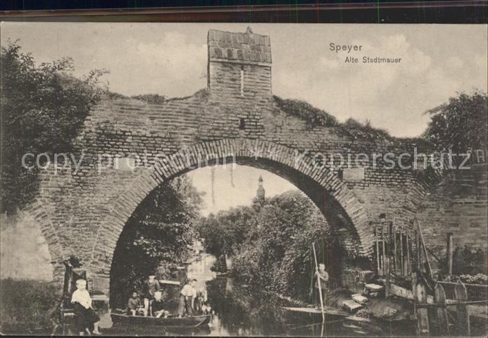 Speyer Rhein Alte Stadtmauer
