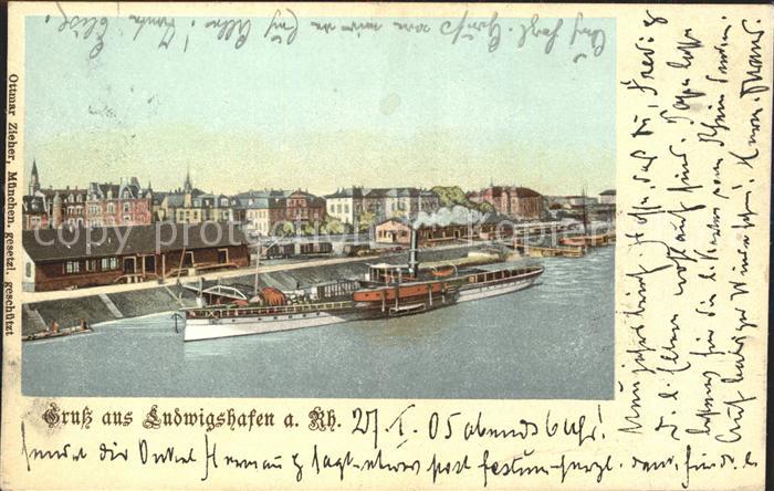 Ludwigshafen Rhein Dampfer